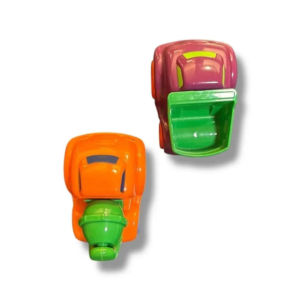 Vintage Keenway Colorful Toy Trucks Set